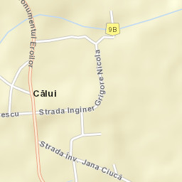 Călui Street Map