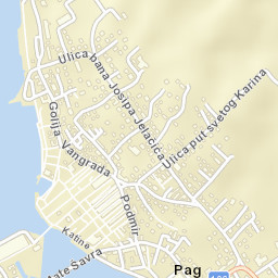 Pag Street Map