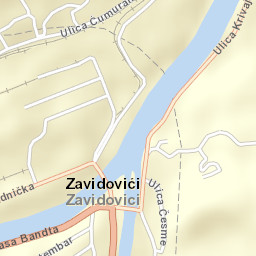 Zavidovići Street Map
