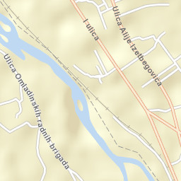 Živinice Street Map