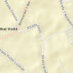 Comuna Bolintin Deal Street Map