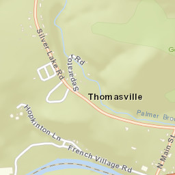 Au Sable Forks New York Street Map