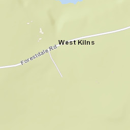 West Kilns New York Street Map