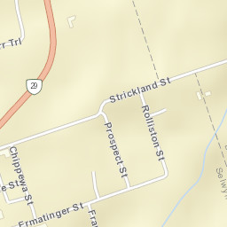Lakefield Street Map