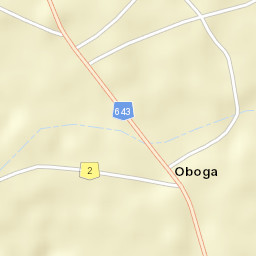 Comuna Oboga Street Map