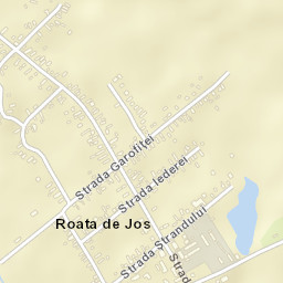 Comuna Roata De Jos Street Map