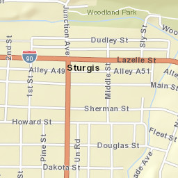 1068-1098 Main St Sturgis SD 57785 Street Map