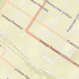 Pogranichnyy Street Map