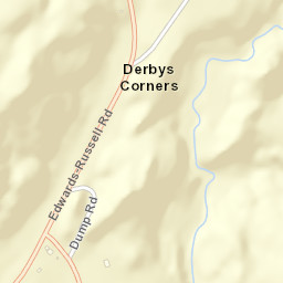 Derbys Corners New York Street Map