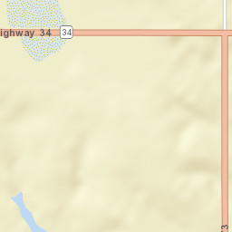 South Dakota 34 Milesville SD Street Map