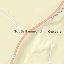 South Hammond New York Street Map