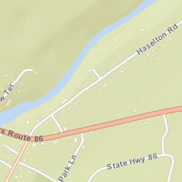 Wilmington New York Street Map