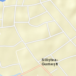 Comuna Siliștea Gumești Street Map