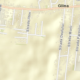 Comuna Glina Street Map