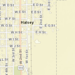 452 West 2nd Street, Halsey, OR 97348, USA Street Map