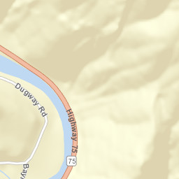Highway 75, Challis, ID 83226, USA Street Map