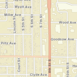 2530-2598 8th Street South, Wisconsin Rapids Street Map