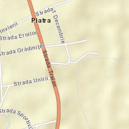 Piatra Street Map