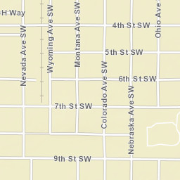 600-698 Colorado Avenue Southwest, Huron, SD 57350, USA Street Map