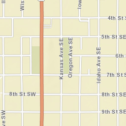 300-308 SD-37 Huron SD 57350 Street Map