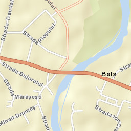 Balş Street Map
