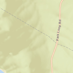 Jordan Pond Rd, Acadia National Park, Acadia, Mt Deser Street Map
