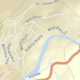 Jajce Street Map