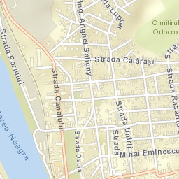 Oraş Cernavodã Street Map