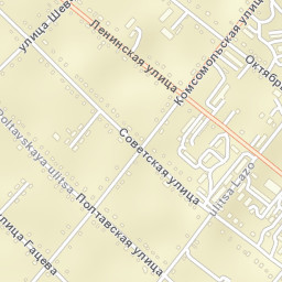 Chernigovka Street Map