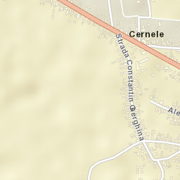 Cernele Street Map