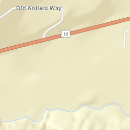 Old Antlers Way, Buffalo, WY 82834 Street Map