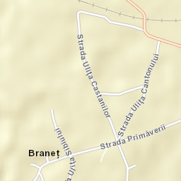 Braneț Street Map