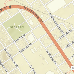 New Ulm, MN 56073, USA Street Map