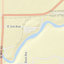 300-498 Wisconsin 110, Weyauwega, WI Street Map
