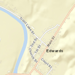 Edwards New York Street Map