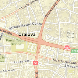 Craiova Street Map