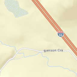 Old Oregon Trail Highway, Huntington, OR Street Map