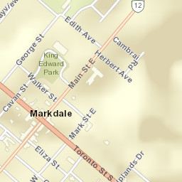 Markdale Street Map