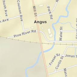Angus Street Map