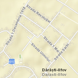 Comuna Dărăşti-Ilfov Street Map