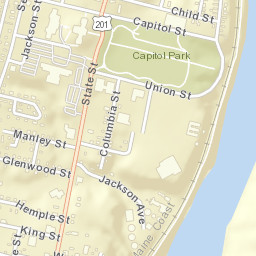 202-222 State St, Augusta, ME 04330 Street Map