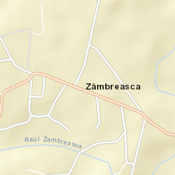 Comuna Zâmbreasca Street Map