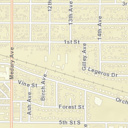 301-353 Medary Ave S Brookings SD Street Map