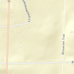 N1843 Autumnwood Ct Hortonville WI Street Map