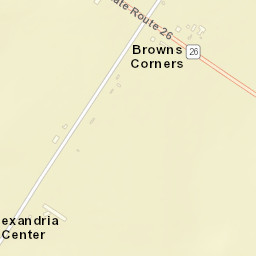 Alexandria Center New York Street Map