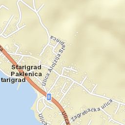 Starigrad Street Map