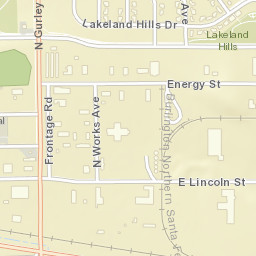 106-198 North Gurley Avenue, Gillette, WY Street Map
