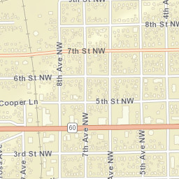601-611 7th Ave NW Faribault MN Street Map