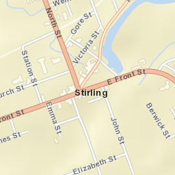 Stirling Street Map