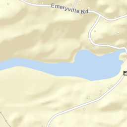 Emeryville New York Street Map